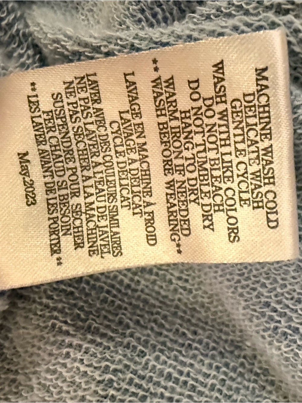 Z Supply All Day Denim Jacket Washed Indigo Size Small Oversized Shacket - Picture 13 of 13